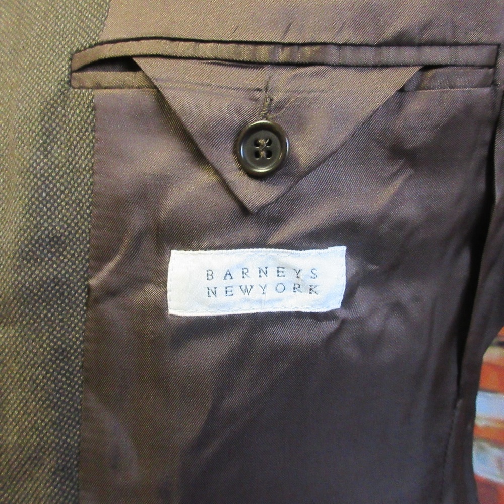 36 S- BARNEYS NEW YORK MADE IN ITALY WOOL/CASHMERE - Picture 8 of 8